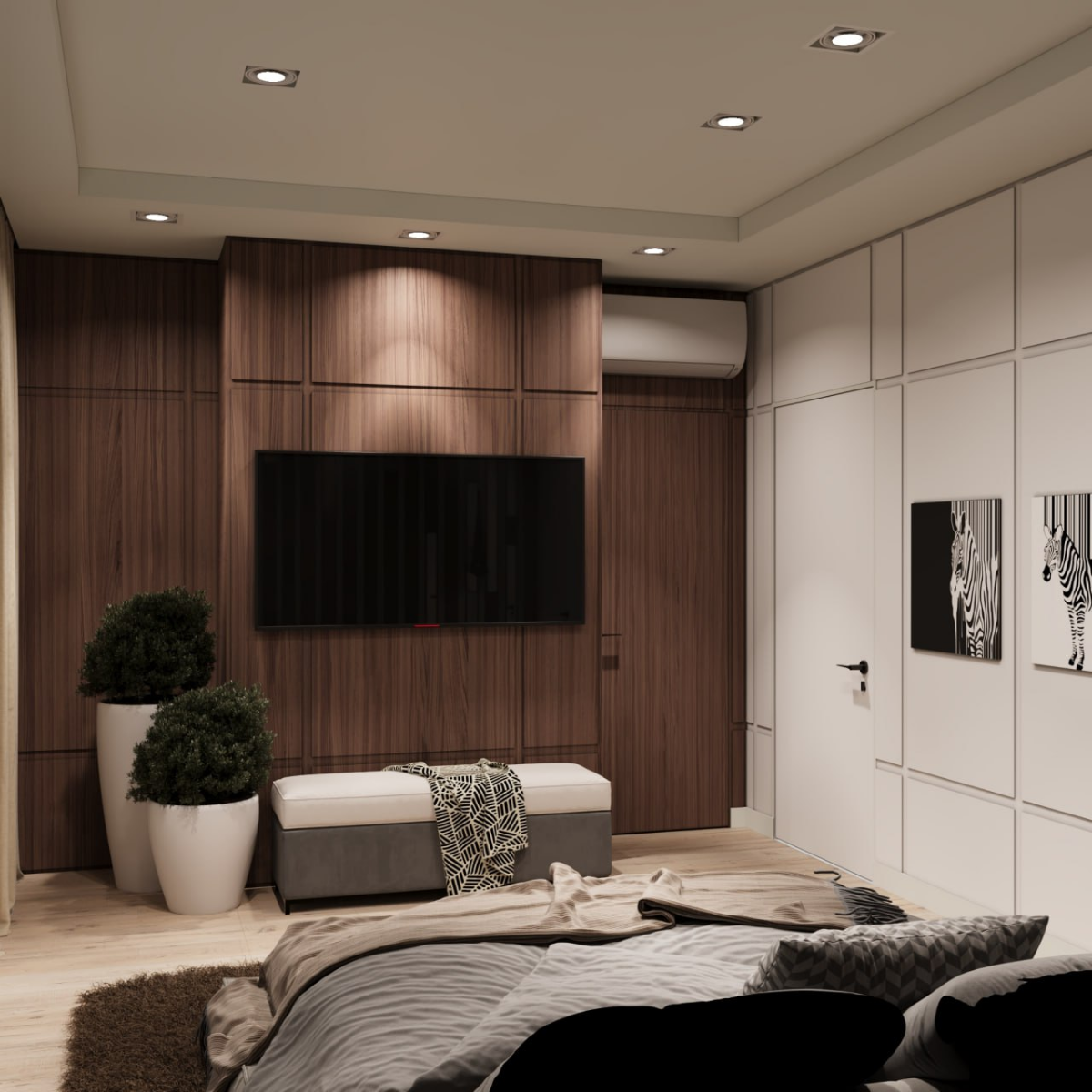 3d визуализация спальни и сан узла по дизайн проекту г. Сочи
Мое портфолио https://t.me/jerome3dvisual 
По вопросам сотрудничества обращаться сюда https://t | Сетка — социальная сеть от hh.ru