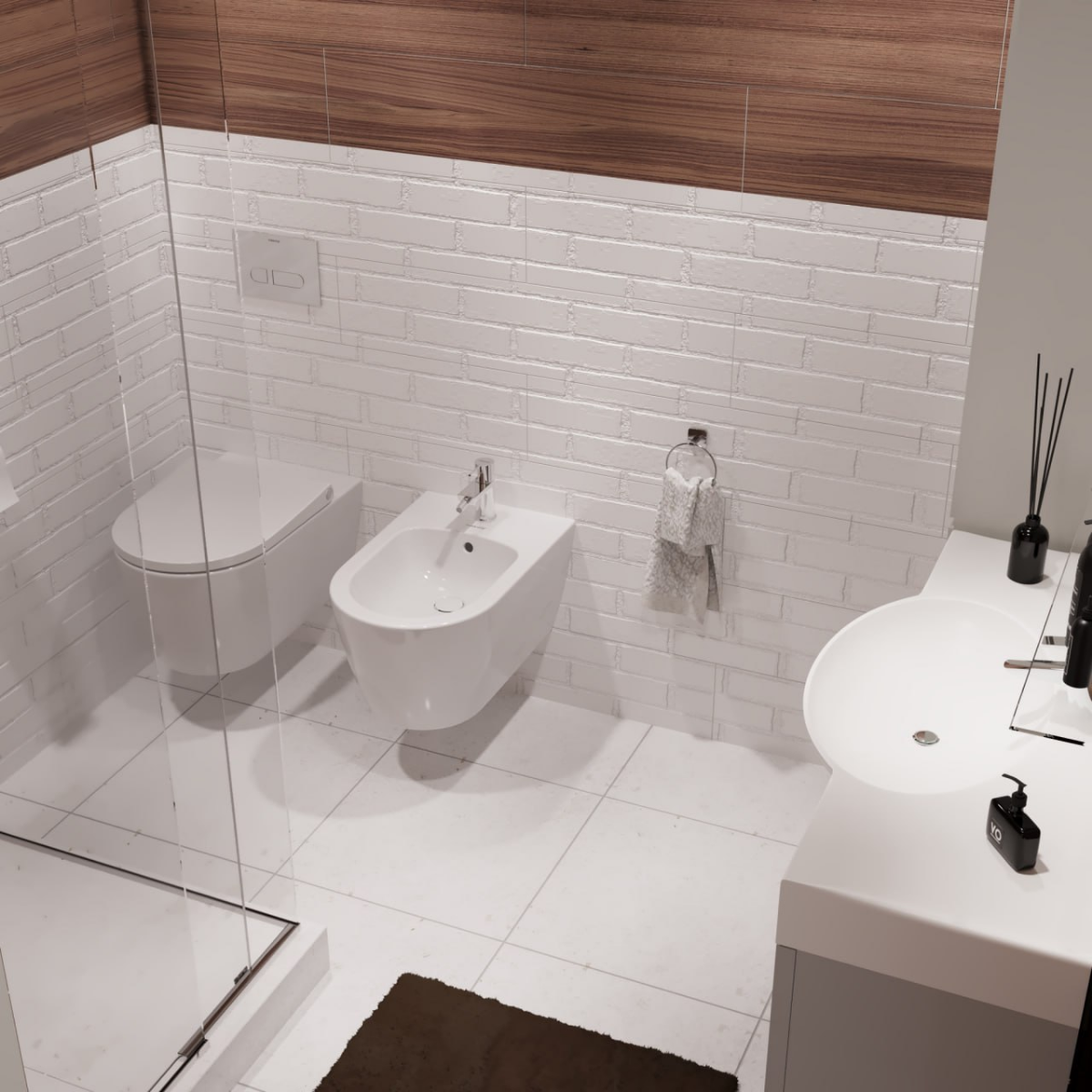 3d визуализация спальни и сан узла по дизайн проекту г. Сочи
Мое портфолио https://t.me/jerome3dvisual 
По вопросам сотрудничества обращаться сюда https://t | Сетка — социальная сеть от hh.ru