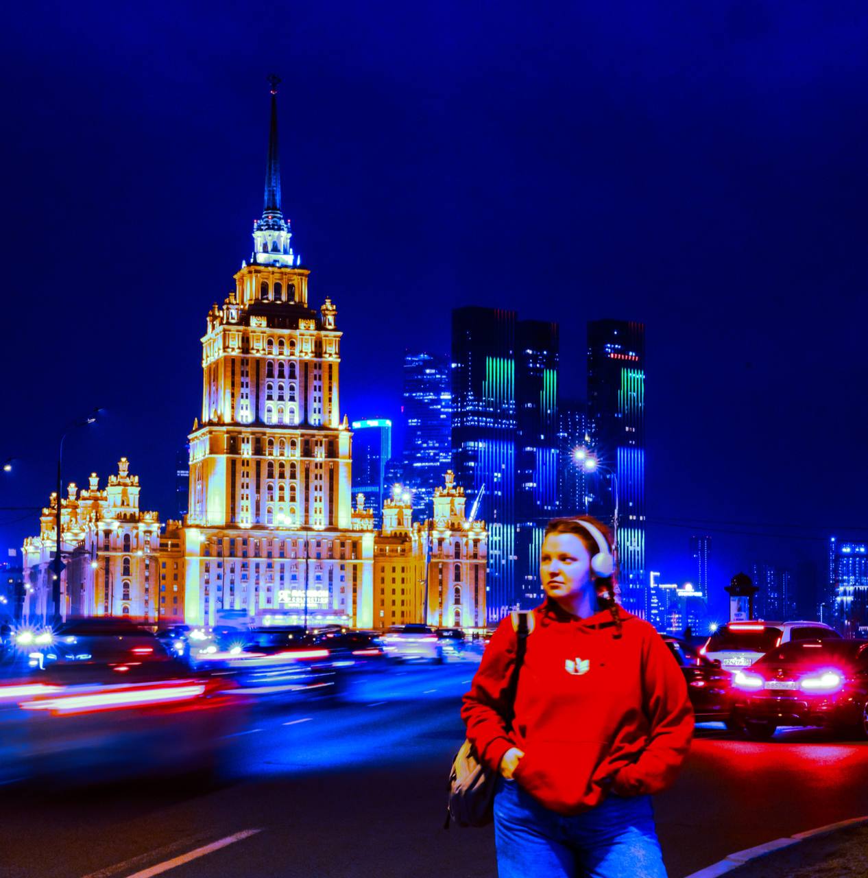 Сфоткалась на фоне новой башни РЖД до того, как это стало мейнстримом | Сетка — социальная сеть от hh.ru