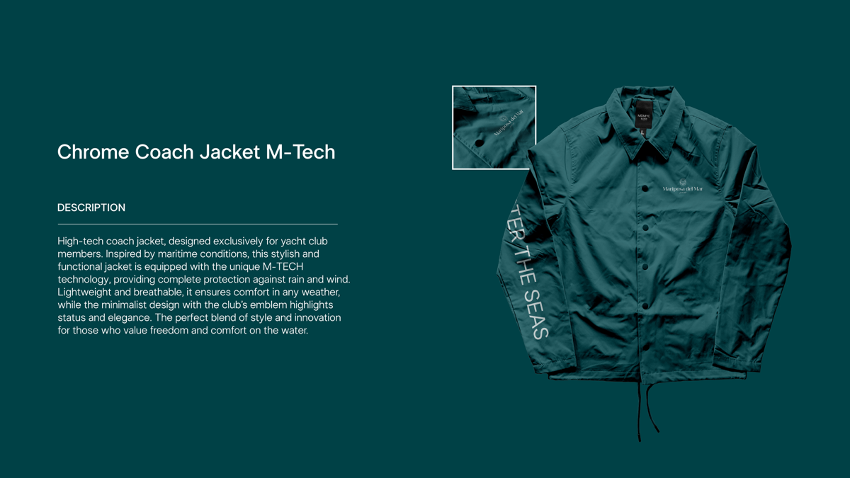 Фирменный стиль для яхт-клуба MDMYC
Mariposa del Mar Yacht Club — это эксклюзивное сообщество для тех, кто ценит искусство яхтинга и морские приключения | Сетка — социальная сеть от hh.ru