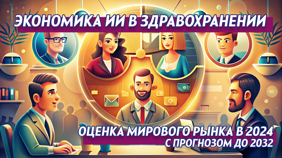 Экономика ИИ в здравоохранении. Мировой рынок 2024-2032 гг. | Сетка — социальная сеть от hh.ru