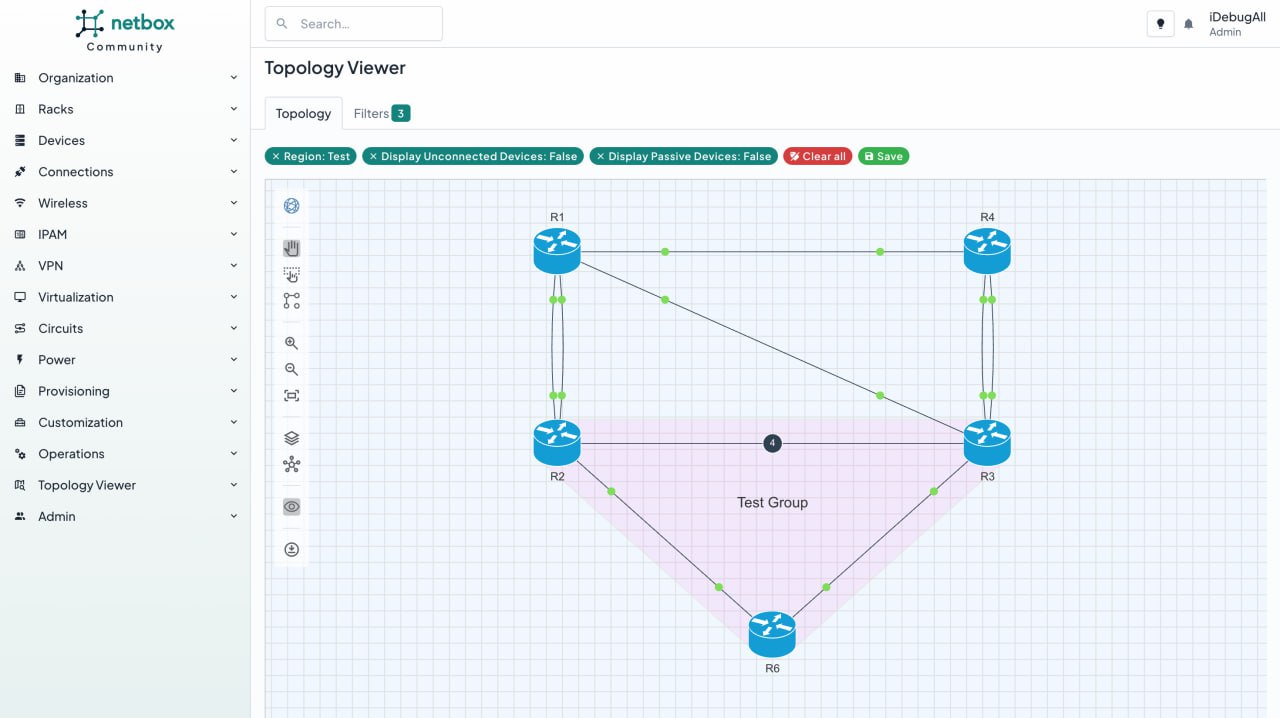 NextBox UI Plugin is a Next Generation topology visualization plugin for NetBox
https://github.com/iDebugAll/nextbox-ui-plugin | Сетка — социальная сеть от hh.ru