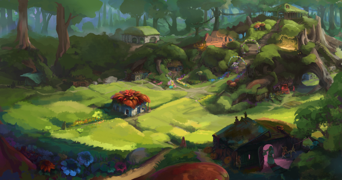 Корень - поселение фей.                     
           
Архетип фей существует давно | Сетка — социальная сеть от hh.ru