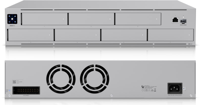 Ubiquiti представила сетевое хранилище UniFi UNAS Pro для корпоративных клиентов
Компания Ubiquiti анонсировала корпоративное сетевое хранилище UniFi UNAS Pro в форм-факторе 2U | Сетка — социальная сеть от hh.ru