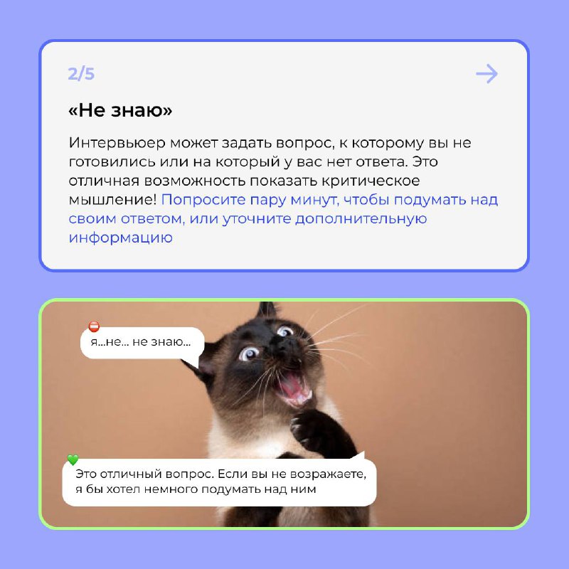 🤫 О чём молчать на интервью?
Всё , что вы говорите во время собеседования, даёт интервьюеру понять вашу мотивацию для подачи заявления и то, как ваши навыки и опыт сделают вас наиболее квалифицированн... | Сетка — социальная сеть от hh.ru