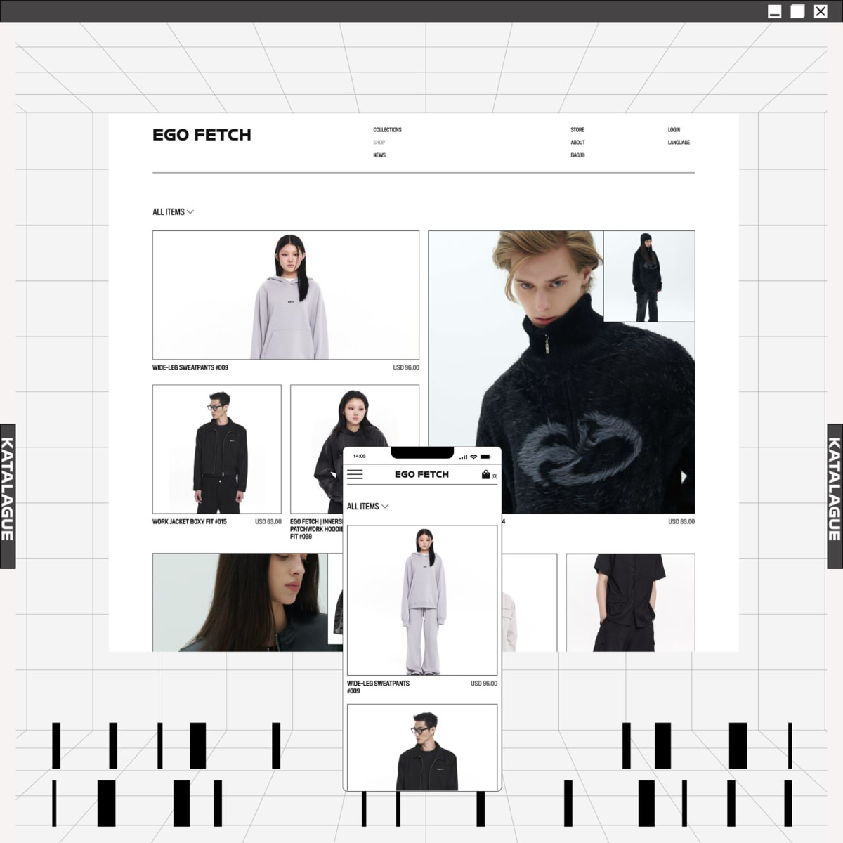 Редизайн магазина молодежной одежды EGO FETCH.
==••••
Полная версия 👉
Behance - https://www.behance.net/gallery/208785971/EGO-FETCH
Dprofile - https://dprofile | Сетка — социальная сеть от hh.ru