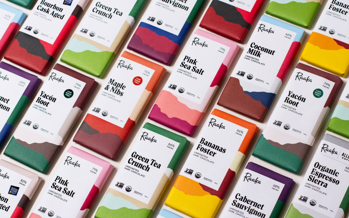 Дизайн упаковки шоколада Raaka | Сетка — социальная сеть от hh.ru
