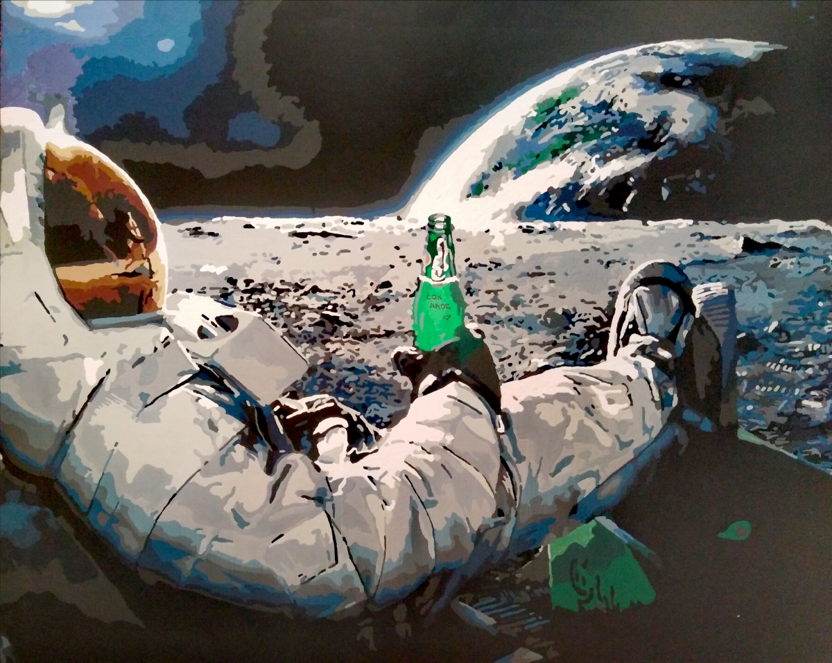 Картина Сок Алое, 50*40 см.
Космос уже в нас. И мы уже в космосе.
Картина показывает, что Земля уже победила как самый комфортный и уютный дом для человека.
Осталось подтвердить на практике | Сетка — социальная сеть от hh.ru