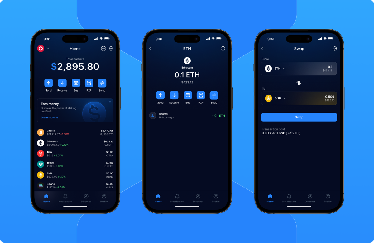 Hodler - web3 крипто-кошелек | Сетка — социальная сеть от hh.ru