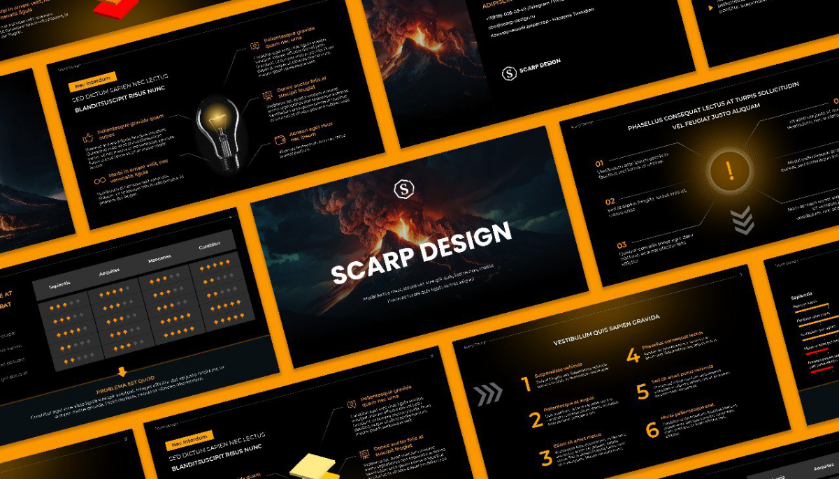 Как я создала стильную презентацию для Scarp Design: минимум слов, максимум впечатлений
Недавно завершила проект для Scarp Design — 12 слайдов, которые ярко и лаконично передают суть бренда и его услу... | Сетка — социальная сеть от hh.ru