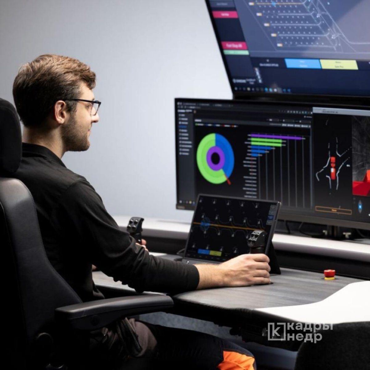 AutoMine — это передовая система дистанционного управления горно-транспортным оборудованием, разработанная компанией Sandvik | Сетка — социальная сеть от hh.ru