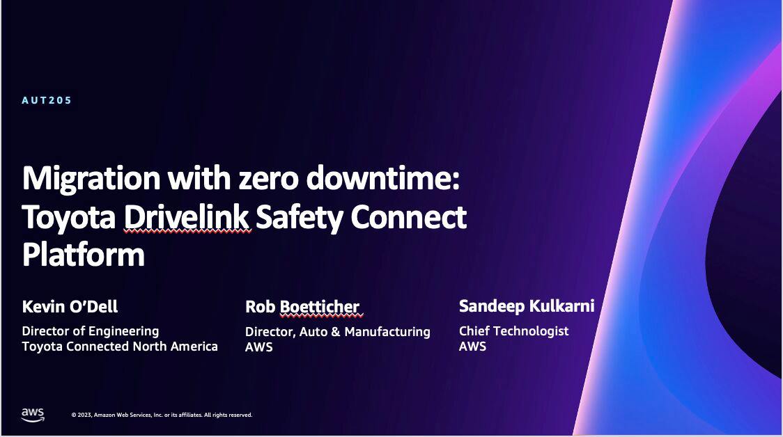 Migration with zero downtime.
Принес вам прошлогодний доклад с конференции AWS re:Invent | Сетка — социальная сеть от hh.ru