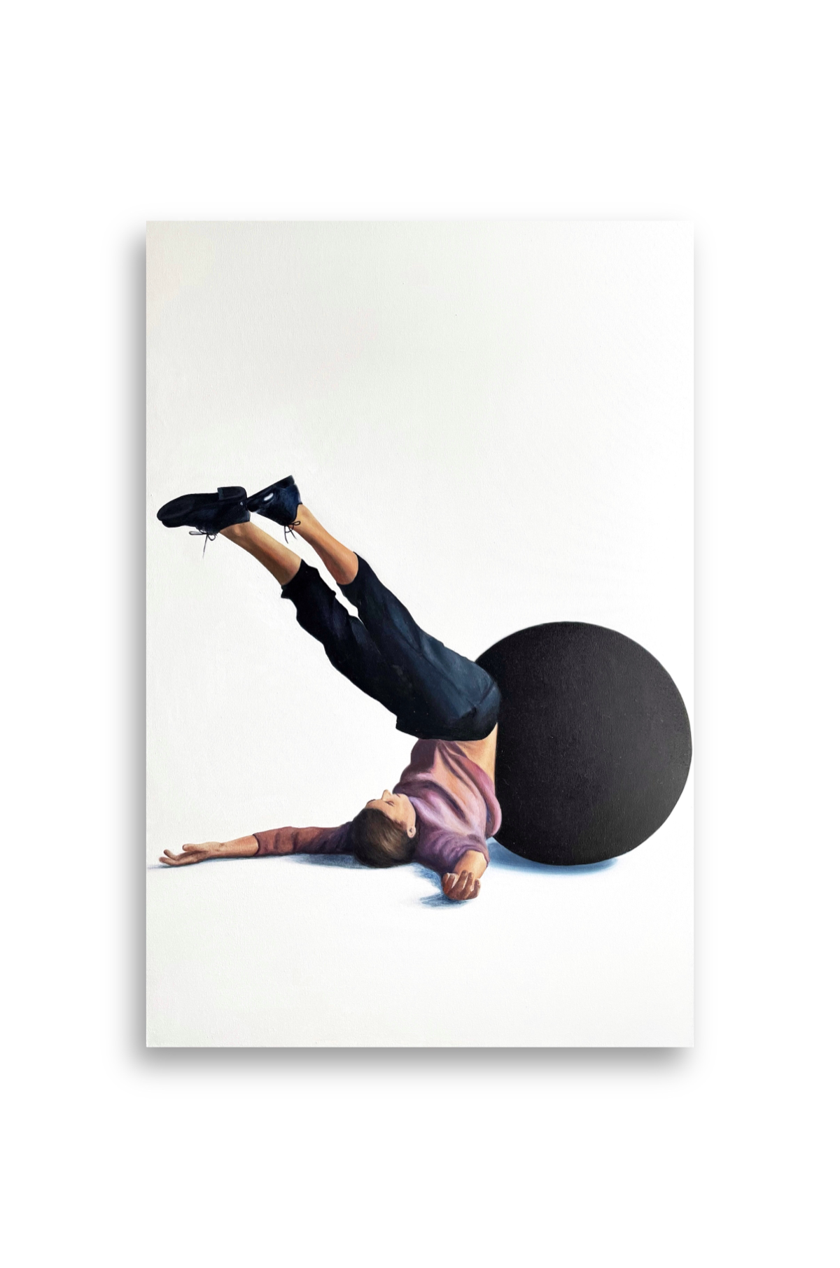 «Точка опоры»
масло/холст, 150х100см, 2021  
«Будь светильником для самого себя,
Будь опорой самому себе,
Придерживайся собственной правды, как единственного света» | Сетка — социальная сеть от hh.ru