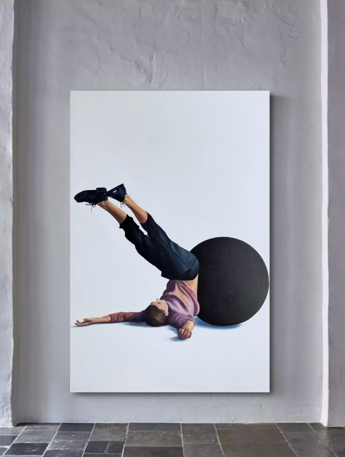 «Точка опоры»
масло/холст, 150х100см, 2021  
«Будь светильником для самого себя,
Будь опорой самому себе,
Придерживайся собственной правды, как единственного света» | Сетка — социальная сеть от hh.ru