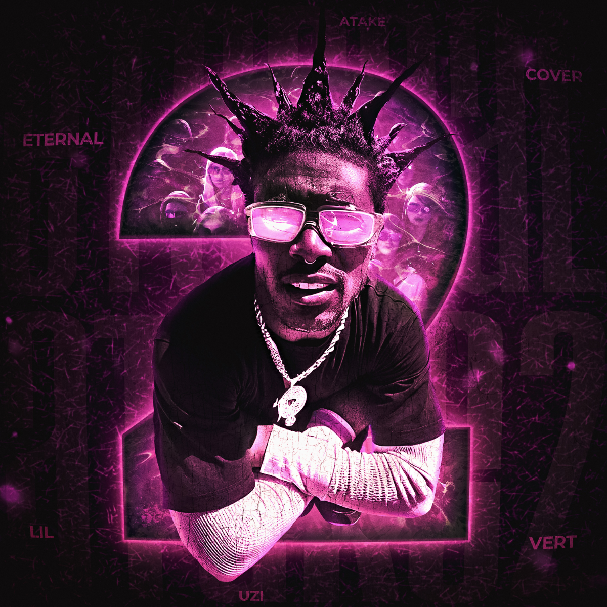 🖤 EA2/cover design/Lil Uzi Vert 
 
🔮 Арт посвещенный выходу альбома ETERNAL ATAKE 2 от исполнителя Lil Uzi Vert 
 
Если вам нужен стильный дизайн обложки для музыкальных релизов, альбомов, подкастов и... | Сетка — социальная сеть от hh.ru