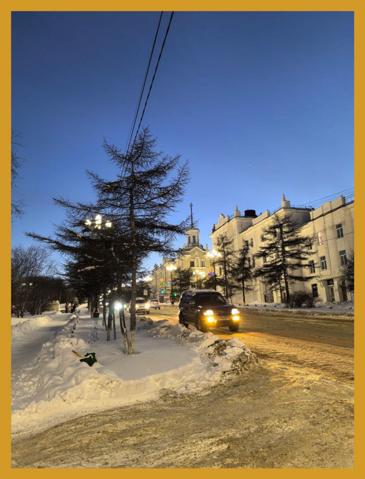 Соприкосновение с архитектурой Магадана / In touch with an architectural style of Magadan | Сетка — социальная сеть от hh.ru
