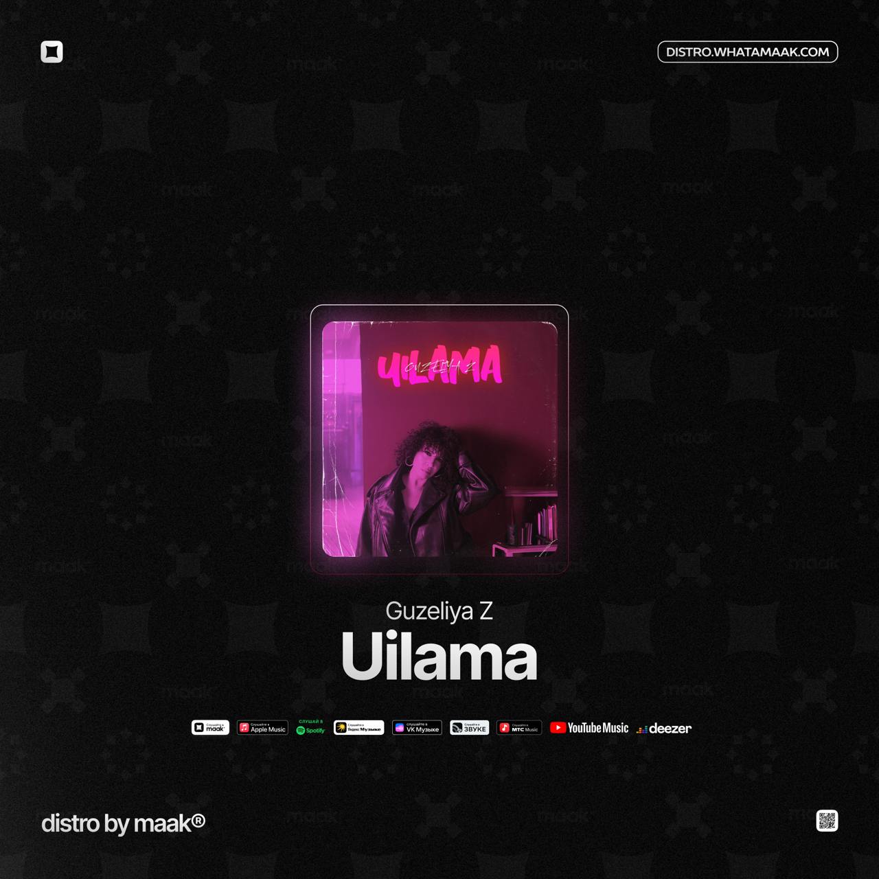 🗯 Новый релиз ╳ Guzeliya Z — «Uilama»
Татарская певица из Казани Guzeliya Z выпустила новый трек под названием «Uilama» | Сетка — социальная сеть от hh.ru