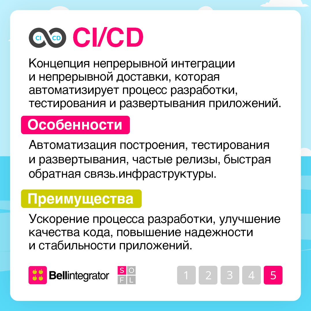 Только погружаетесь в мир DevOps? ⚡️
В карточках рассказали о ключевых инструментах и концепциях, которые помогают специалистам рулить процессами разработки и развертывания ПО более эффективно | Сетка — социальная сеть от hh.ru