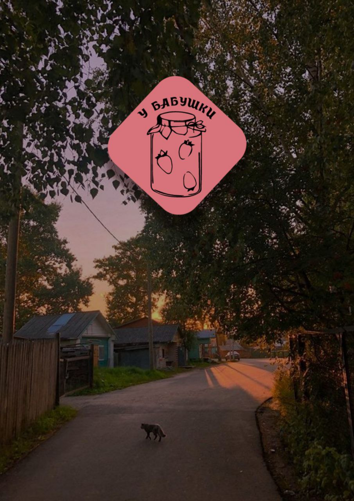 #Логотип
Логотип который так же играет роль этикетки для домашних напитков.
Концепт:
Простой рисунок в векторе который отражает продукцию | Сетка — социальная сеть от hh.ru