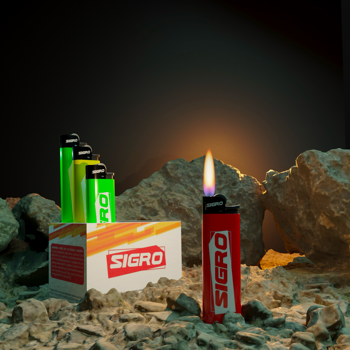 Визуал для рекламы зажигалок
#blender
#3d
#artist | Сетка — социальная сеть от hh.ru