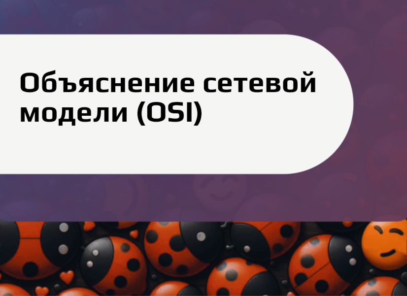 Объяснение сетевой модели (OSI) | Сетка — социальная сеть от hh.ru