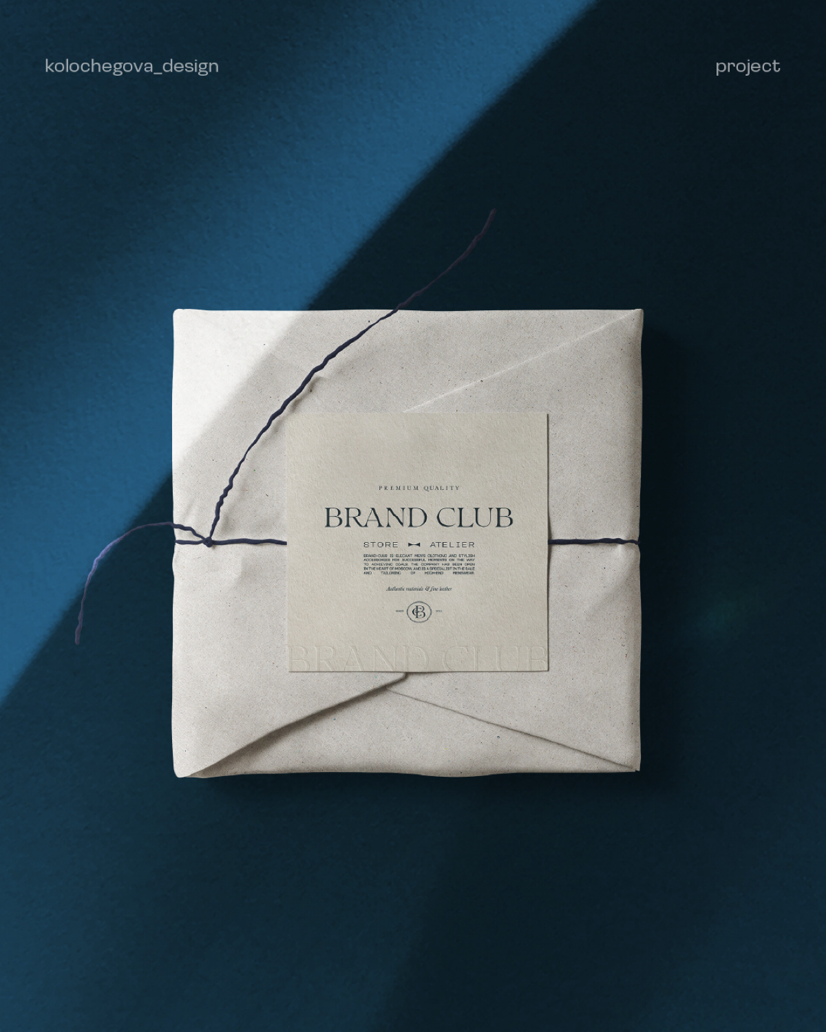 Немного о том что я делаю:) минутка рекламы  
Проект: «Brand-Club» — ателье и магазин мужской одежды и аксессуаров.  
Недавно я взялась за #ребрендинг этого классного бренда | Сетка — социальная сеть от hh.ru