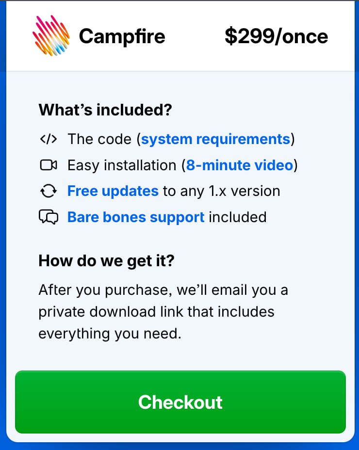 Какой мне показали сервис! Once.com
Ребята играют на чувствах, что всем надоело платить за кучу подписок, и пора это закончить!
Today, most software is a service. Not owned, but rented | Сетка — социальная сеть от hh.ru