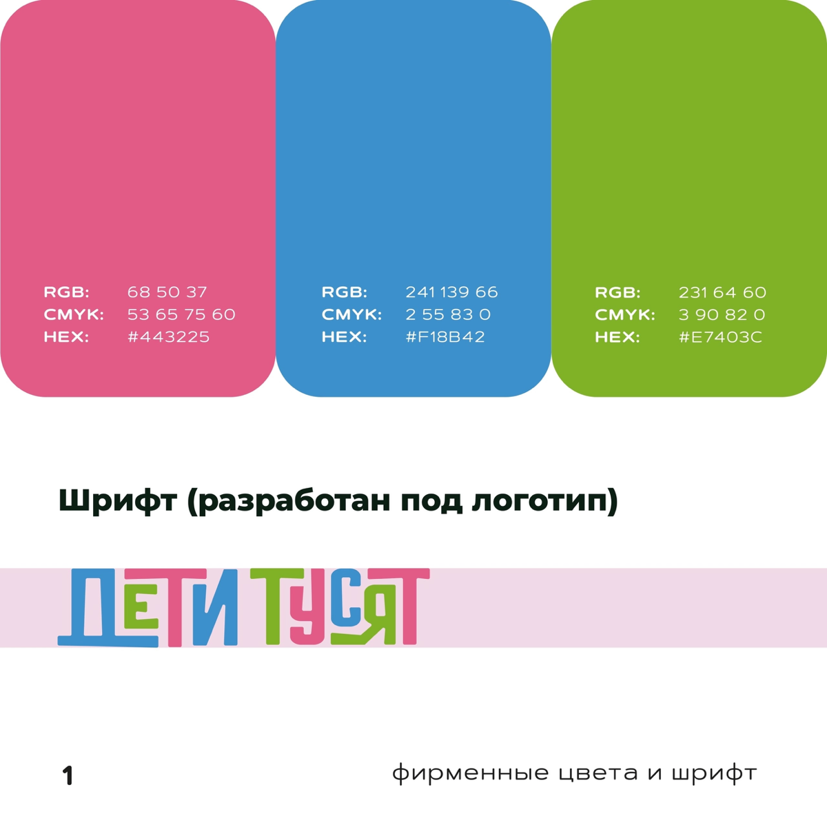 Логотип для компании «Дети Тусят» | Сетка — социальная сеть от hh.ru