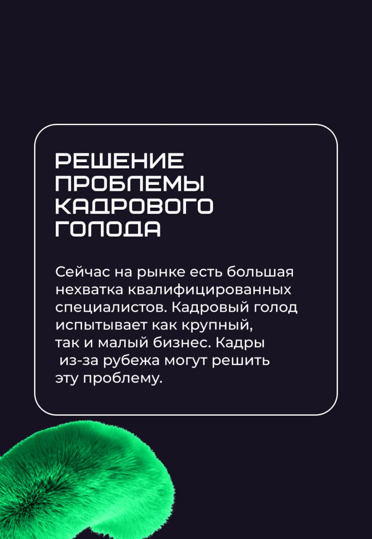 🗣 А почему нам нужны кадры из-за рубежа? | Сетка — социальная сеть от hh.ru
