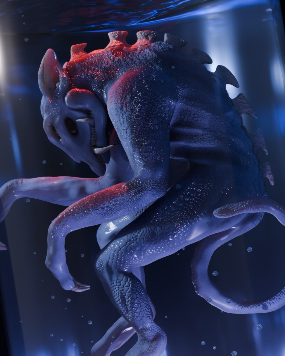 Выхожу из творческого кризиса 😈 #3d #3dанимация
Монстр сделан в Zbrush;
Текстура Substance painter;
Сцена, анимация Blender.
Принимаю заказы в лс или тг https://t.me/Reeeor | Сетка — социальная сеть от hh.ru