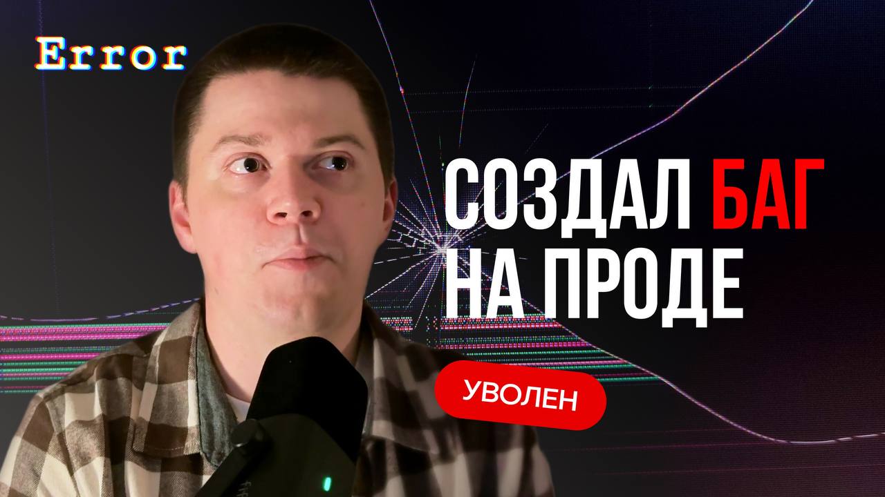 Личная история о моей ошибке ❌
Рассказываю как случайно выкатил на прод то, чего там быть не должно и как это на меня повлияло | Сетка — социальная сеть от hh.ru