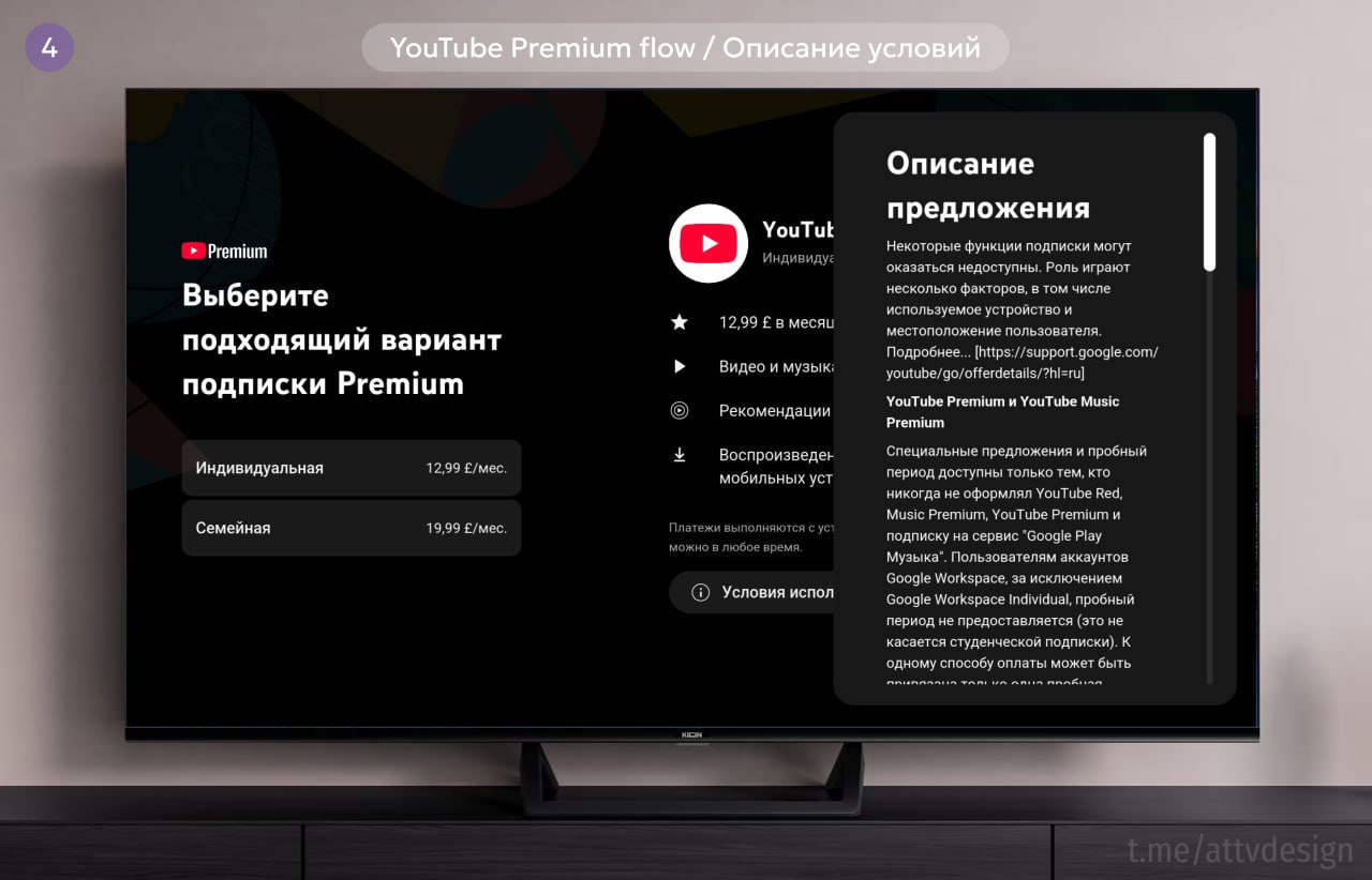 📺 Flow по предложению YouTube Premium
Ребята из YT меня не оставляют в покое и активно предлагают вернуться в их премиум. А я конечно не против, но ... вы и сами знаете | Сетка — социальная сеть от hh.ru