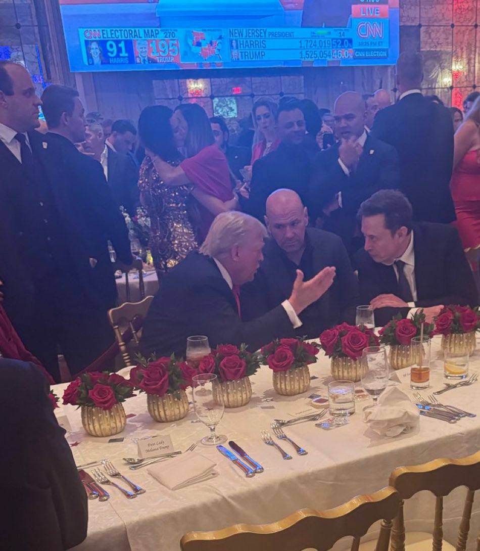CEO, CMO, CTO of the USA 🇺🇸
Вчера перед сном уже было все понятно, но проснулся сегодня в уже точно той Америке, которой 4 года порулят весьма специфические субъекты | Сетка — социальная сеть от hh.ru