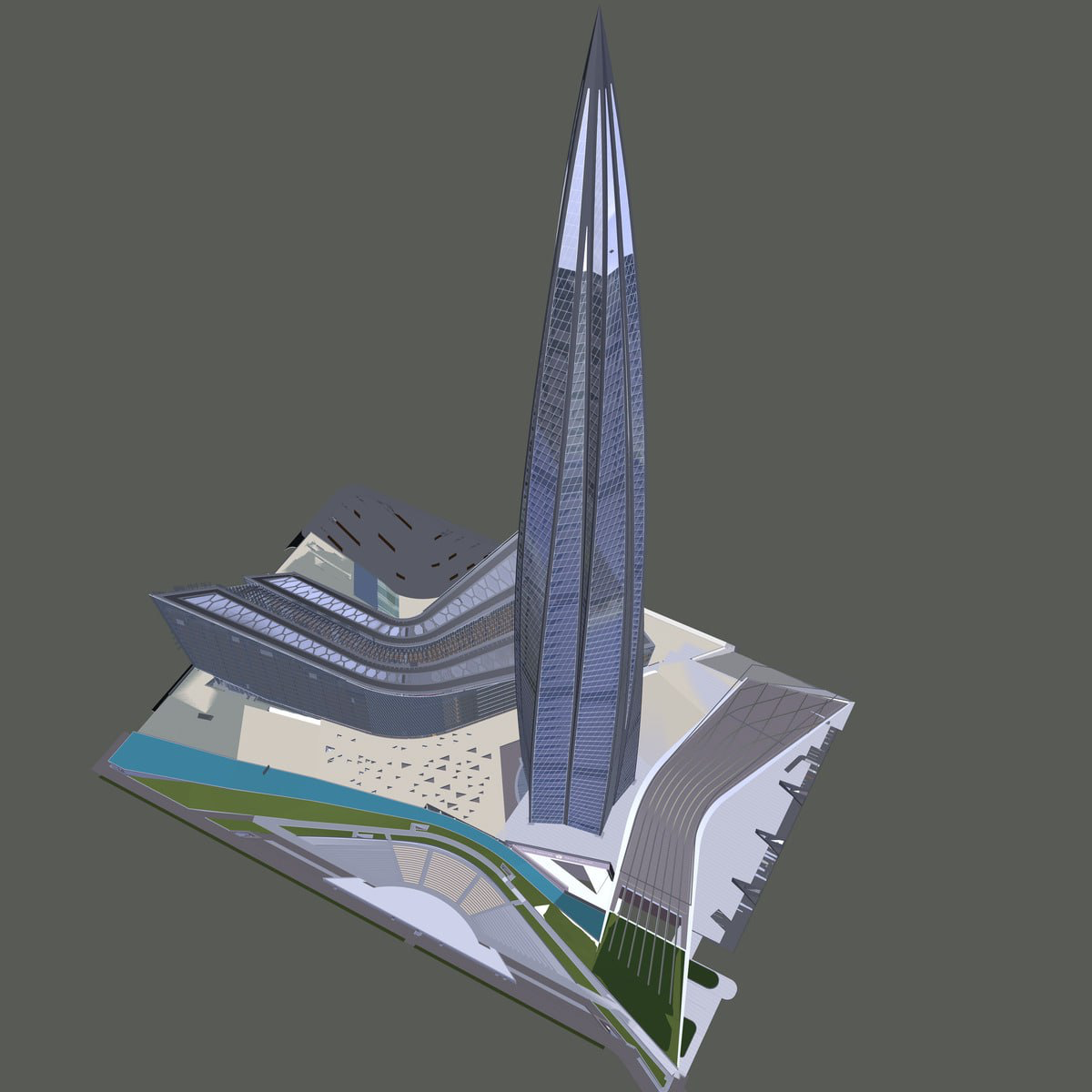 «Лахта Центр» 1, 2 и 3 (Газпром). Инженерные решения. BIM | Сетка — социальная сеть от hh.ru