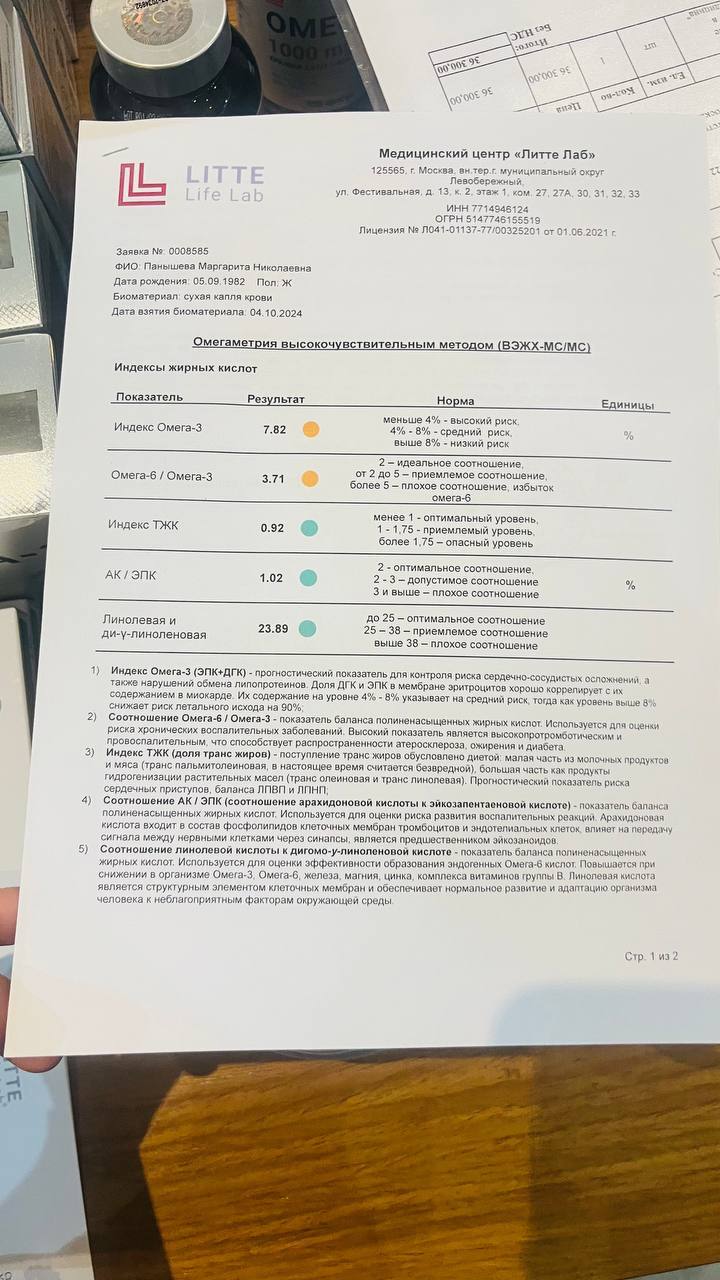 Делюсь с вами информацией с конференции в Сочи об анализе «ОМЕГА-3 ИНДЕКС»!
🔥Его теперь можно сдать удаленно; дома; методом «сухой капли крови» | Сетка — социальная сеть от hh.ru