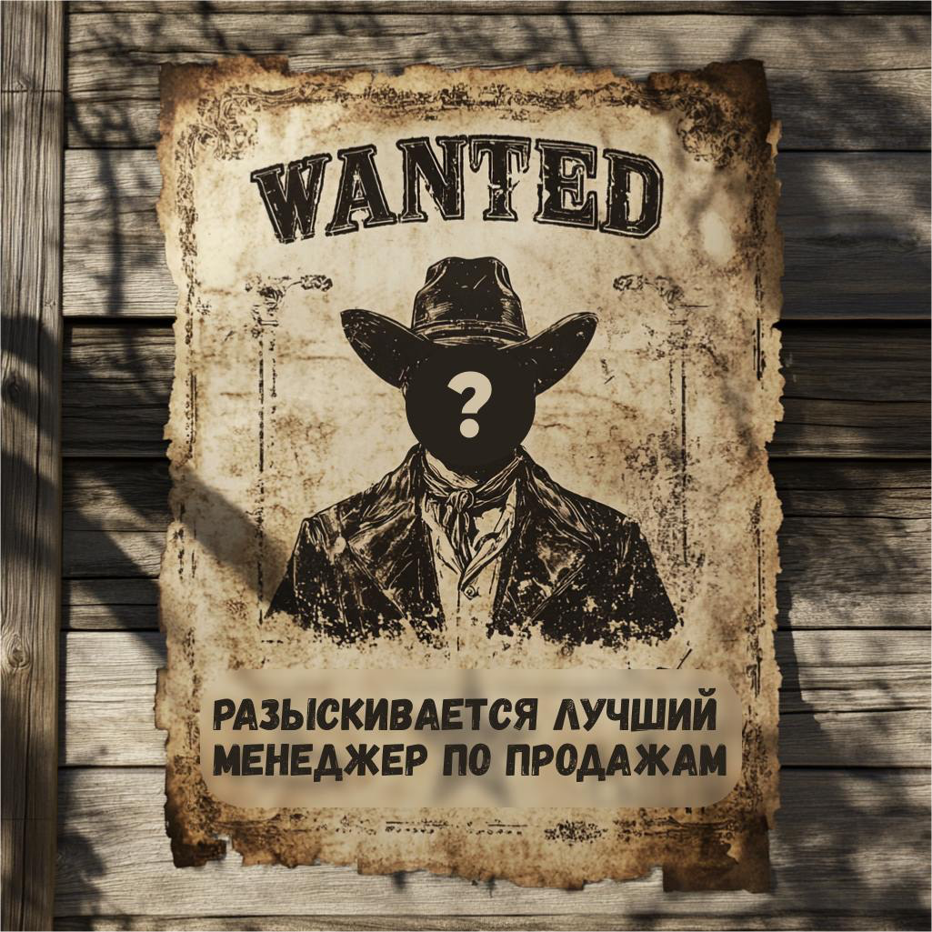 Разыскивается: Лучший ковбой-продавец на Диком Западе! 🤠 | Сетка — социальная сеть от hh.ru