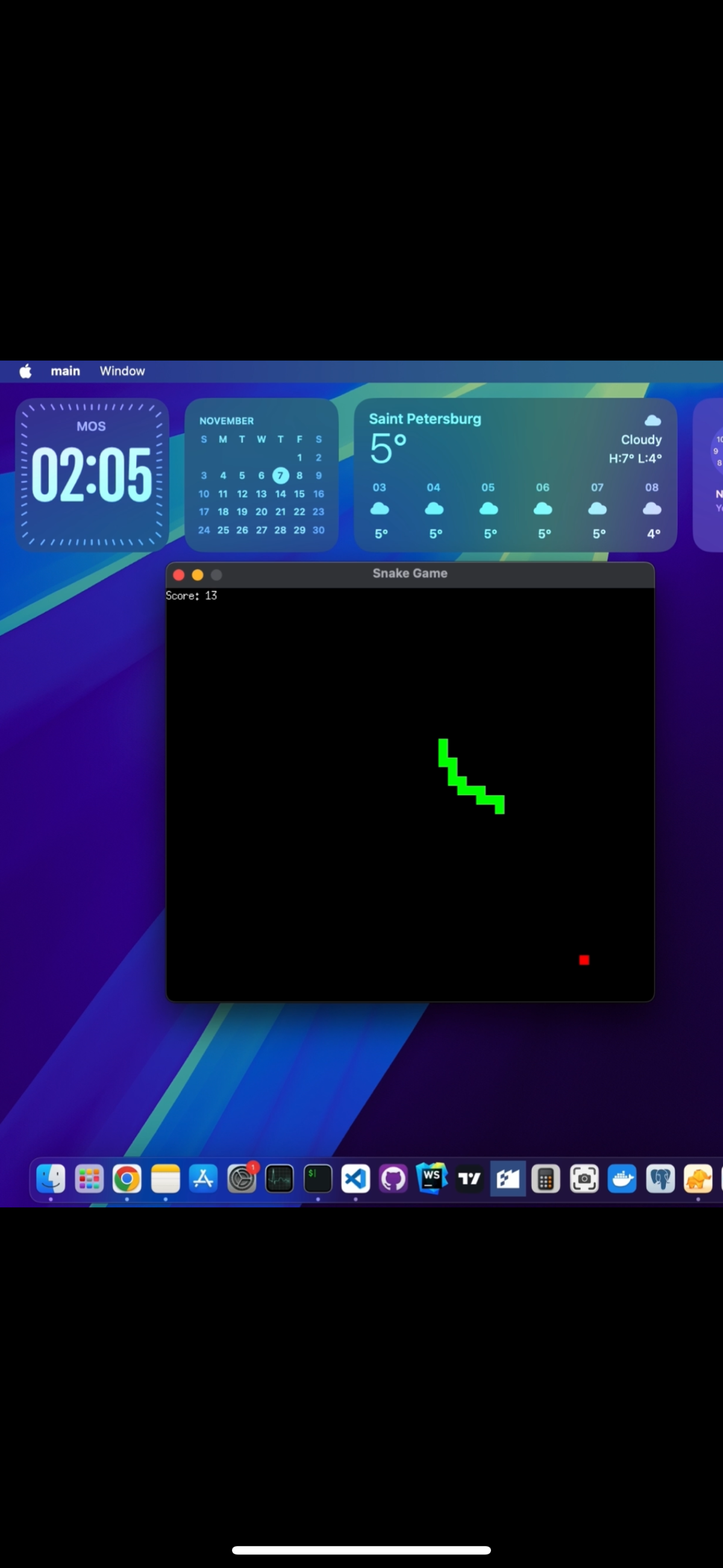 🎮 Воссоздание классической игры Snake на Go! 🐍💻
Недавно я решил отвлечься от сложных систем и окунуться в ностальгию – воссоздать игру Snake с использованием Go! 🚀 С помощью библиотеки Ebiten я вернул... | Сетка — социальная сеть от hh.ru