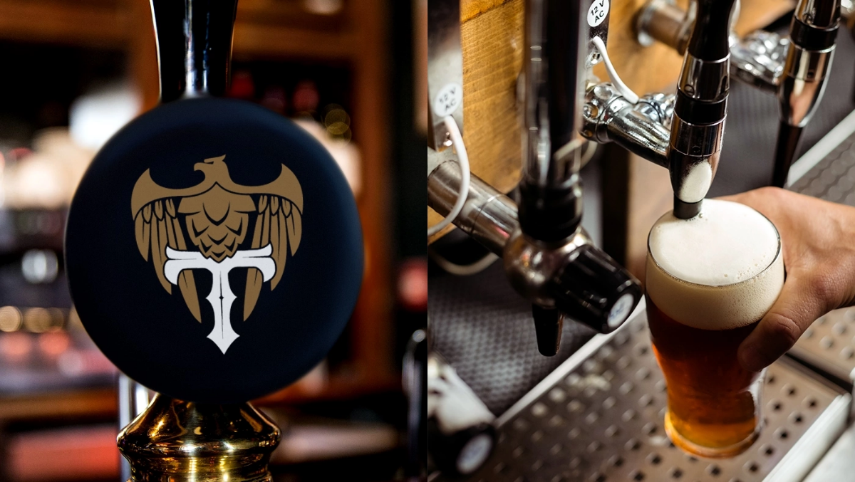 Доброго времени! Наша разработка нейминга и фирменного стиля для пивного бренда Tallimore 🦅  
Название "Tallimore" было выбрано за его ассоциации с высоким качеством и традициями пивоварения | Сетка — социальная сеть от hh.ru