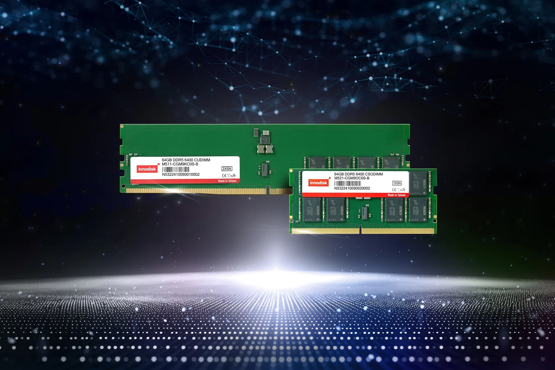 Innodisk представила ИИ модули памяти DDR5-6400
Компания Innodisk анонсировала модули памяти DDR5-6400 ёмкостью до 64 Гбайт, предназначенные для задач с интенсивной обработкой данных, таких как ИИ, ге... | Сетка — социальная сеть от hh.ru