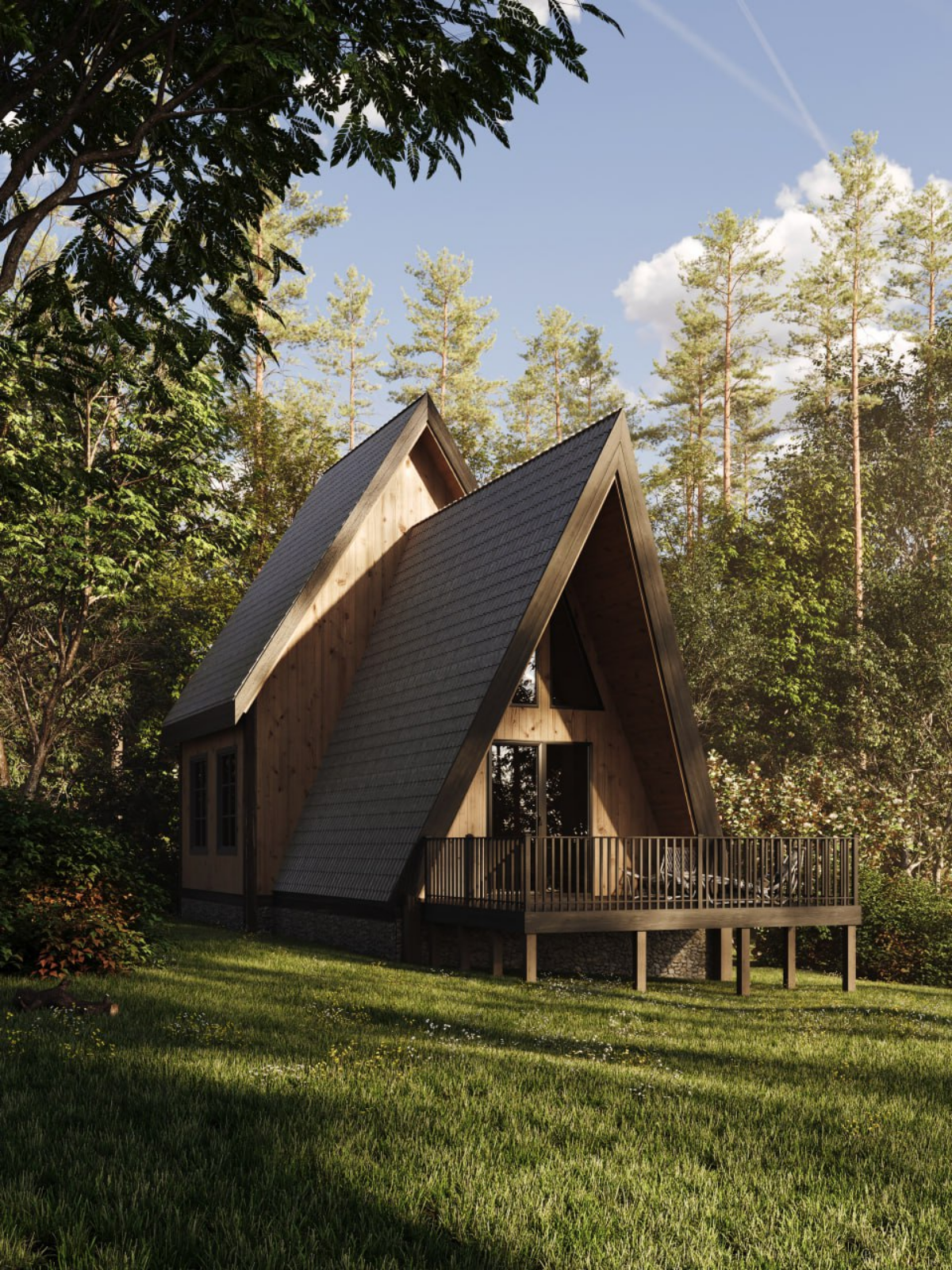 3d визуализация экстерьера для портфолио по референсу
3ds max|corona render | Сетка — социальная сеть от hh.ru