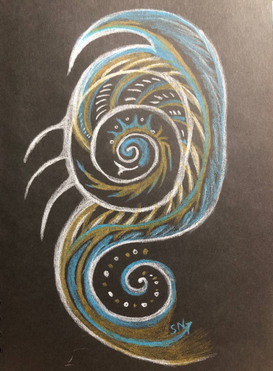 🌀 Эти новые абстракции можно увидеть в календарях 🗓️ на 2025 год. Они созданы специально для него.
#ЗарисовкиНадеждыSN #абстракция #этника #рисую
#календарь | Сетка — социальная сеть от hh.ru