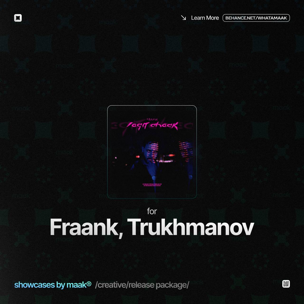🎨 Новый кейс — Оформление под релиз для Fraank и Trukhmanov
👨‍💻 Что было сделано?
— Разработка обложки;
— Дополнительные рекламные материалы и баннеры для рекламы нового релиза;
— Анимация обложки для... | Сетка — социальная сеть от hh.ru