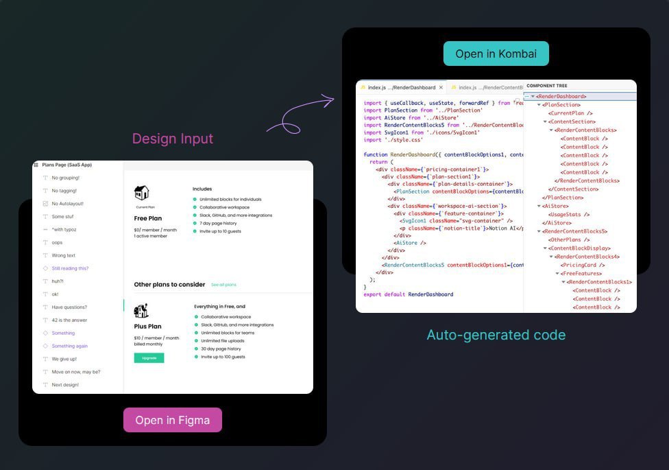 #нейросетидлякода
Представляем вам настоящее чудо веб-разработки: сервис, который волшебным образом превращает ваш дизайн из Фигмы в полностью функциональный код на HTML, CSS и React!
Никаких дополнит... | Сетка — социальная сеть от hh.ru