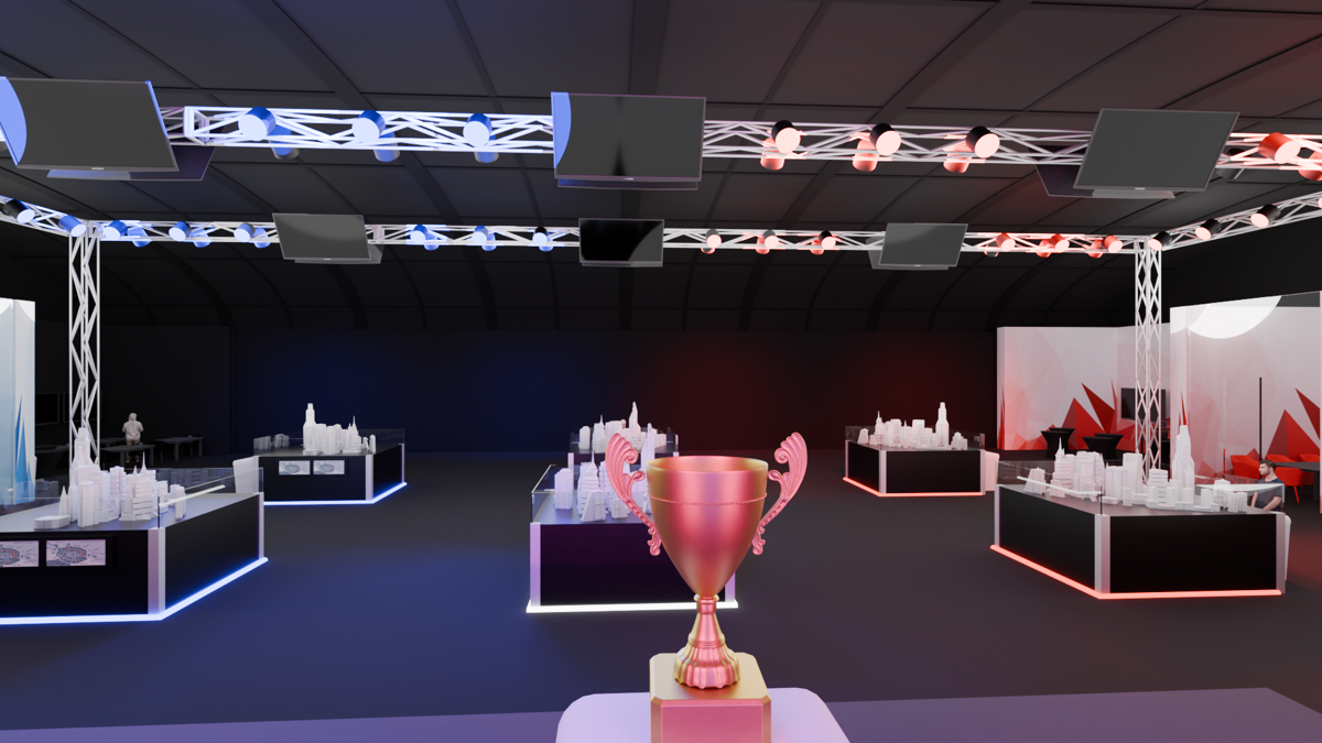 3D визуализация мероприятия во Вьетнаме посвященного интеллектуальной игре на 2 команды
#визуализатор#event#дизайнер#3D#3Д#москва | Сетка — социальная сеть от hh.ru