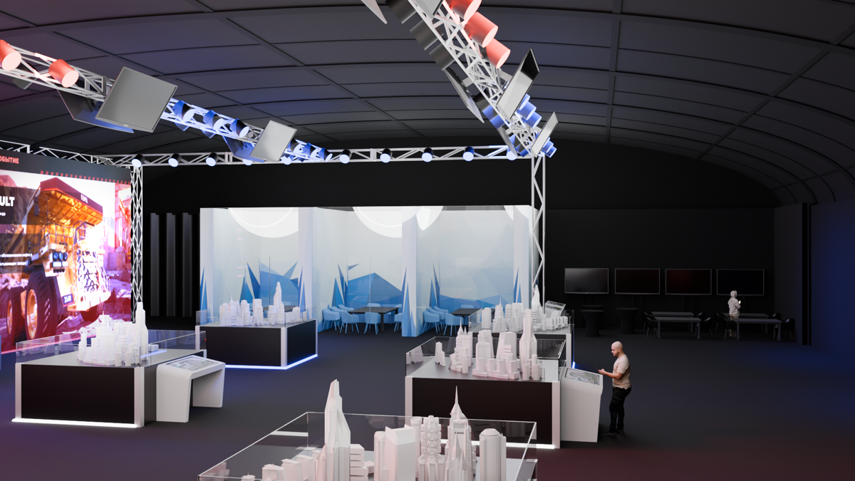 3D визуализация мероприятия во Вьетнаме посвященного интеллектуальной игре на 2 команды
#визуализатор#event#дизайнер#3D#3Д#москва | Сетка — социальная сеть от hh.ru