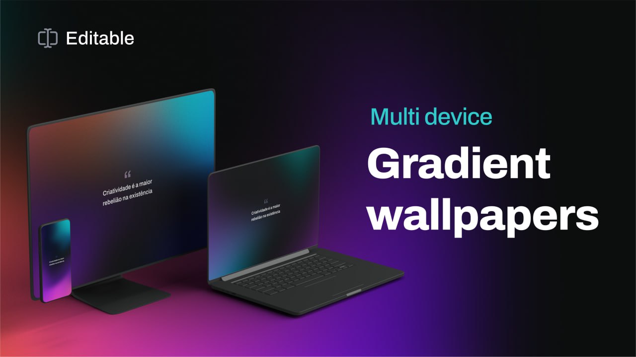 🙈 #ресурсы #градиент #подборка #дизайн #figma 
Gradient Wallpapers
Pack стильных градиентов для девайсов.
😘 Odiz | Telegram | Сетка — социальная сеть от hh.ru
