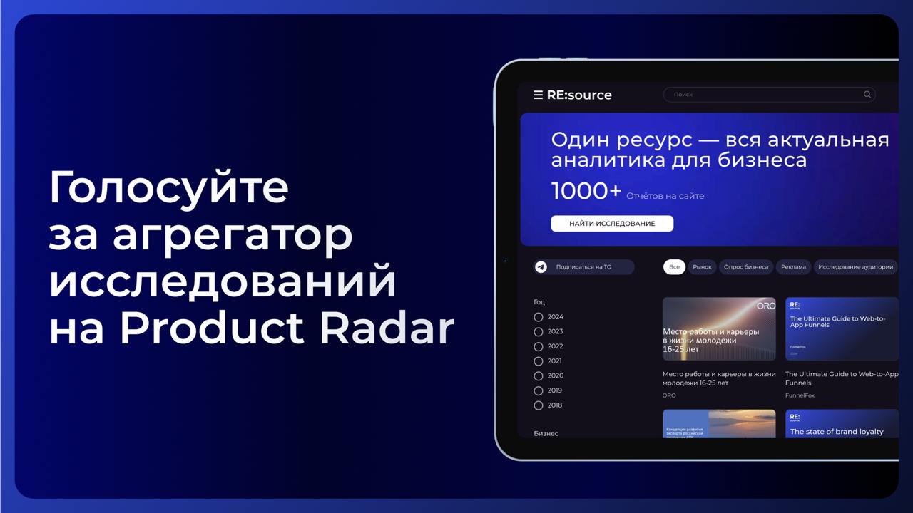 Голосуйте за агрегатор исследований!Вы знали, что в России появился аналог Product Hunt — площадка для самопрезентации стартапов и пет-проектов? Называется Product Radar, там можно найти ИИ-ассистенто... | Сетка — социальная сеть от hh.ru