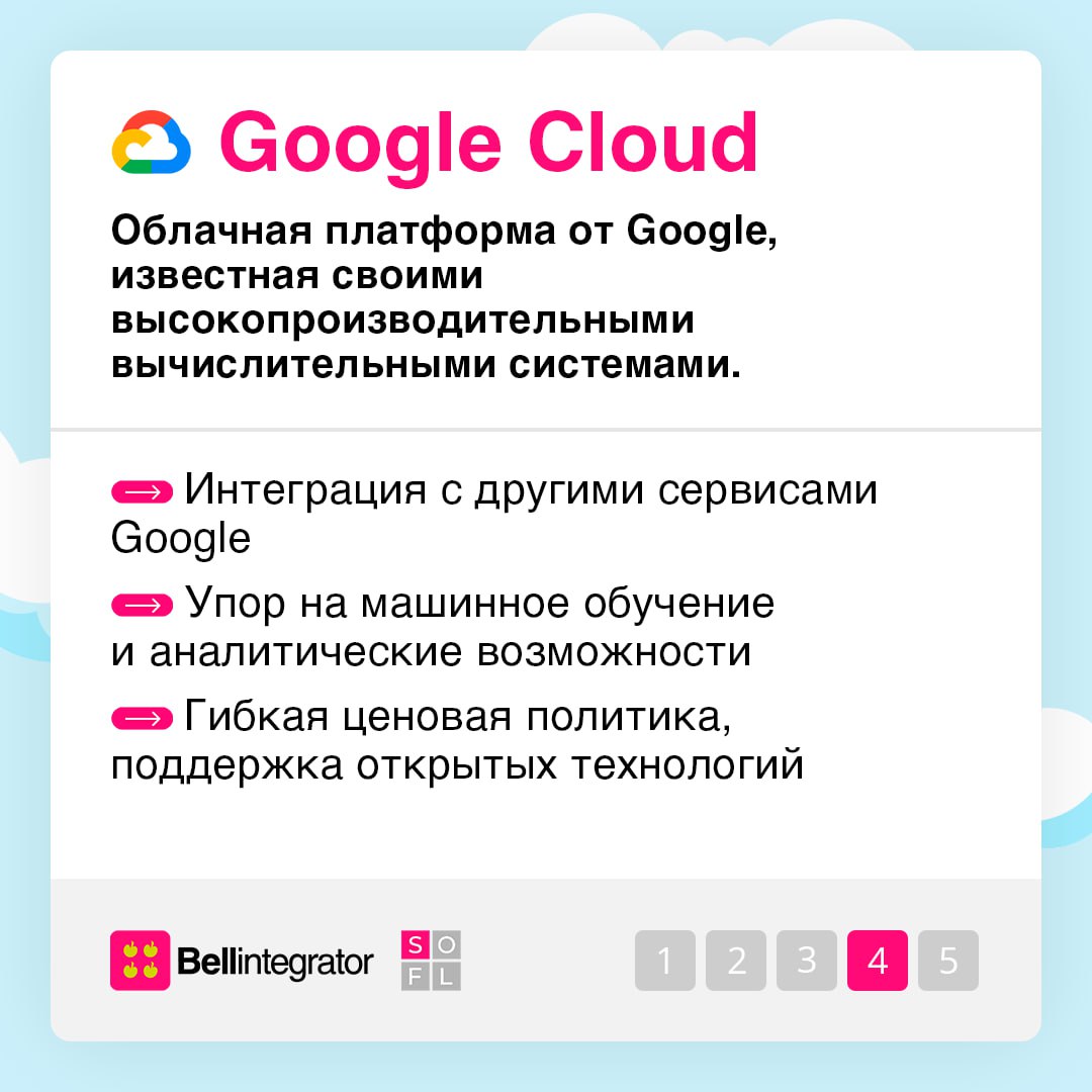 Огромный дата-центр с тысячами серверов в вашем кармане 💻
Облачные платформы дают вам доступ к этим ресурсам через интернет. В карточках кратко рассказали про самых известных и популярных провайдеров | Сетка — социальная сеть от hh.ru