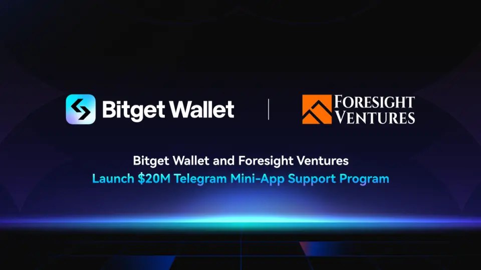 Bitget Wallet и Foresight Ventures запускают программу поддержки мини-приложений в Telegram на $20 млн | Сетка — социальная сеть от hh.ru