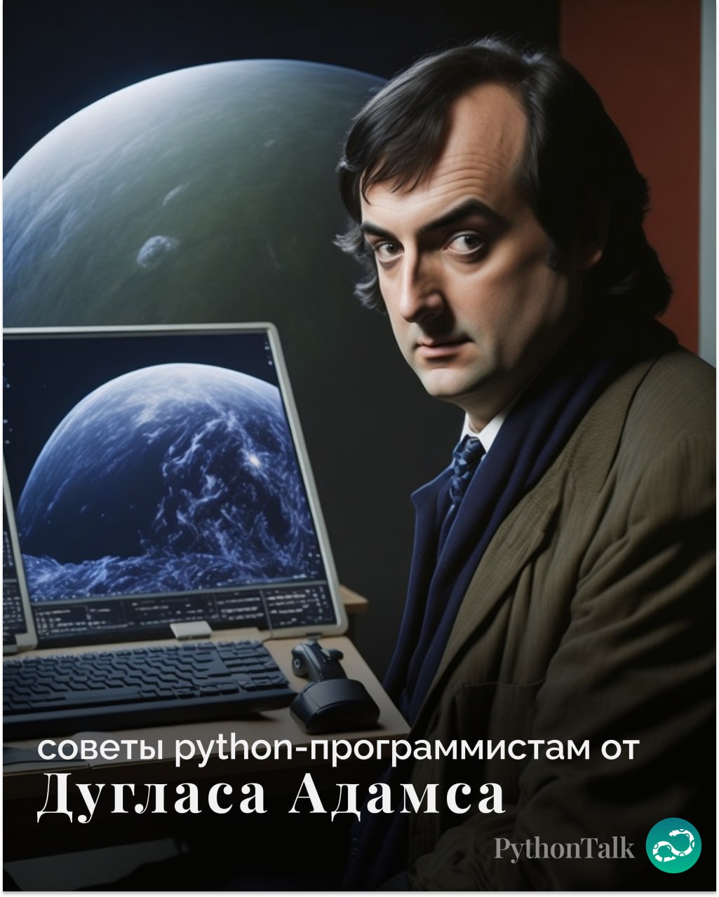 Нейросоветы для Python-программистов от Дугласа Адамса🌌
Классика 😎
#фан | 🍩 Поддержать канал 🫶 | Сетка — социальная сеть от hh.ru